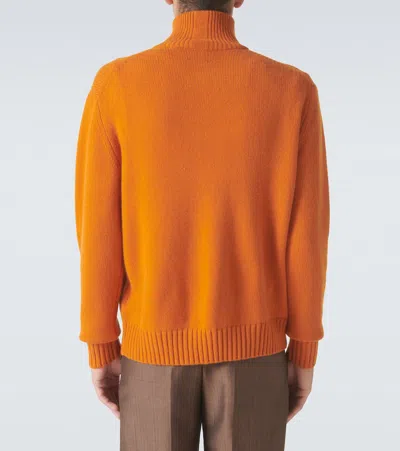 羊绒半拉链毛衣