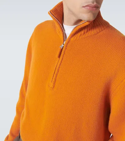 羊绒半拉链毛衣