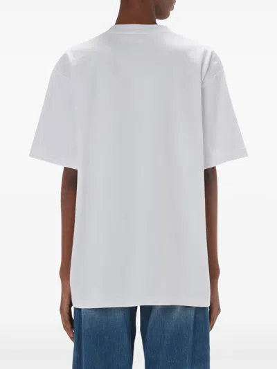 Shop Jw Anderson Cotton T-shirt With Print