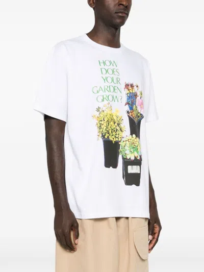 Shop Jw Anderson Cotton T-shirt With Print