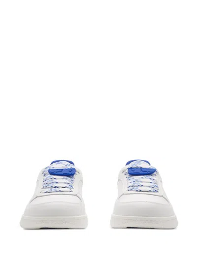 Shop Burberry Logo Sneakers