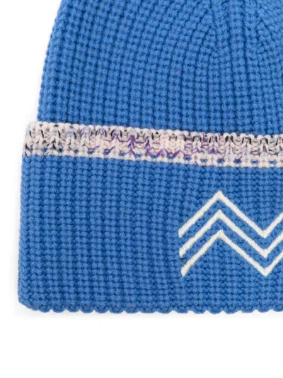 MISSONI ZIG ZAG WOOL BEANIE 