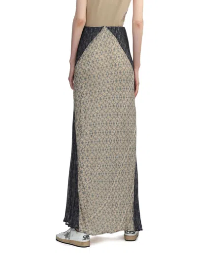 Shop Rag & Bone Delancy Maxi Skirt In Neutrals