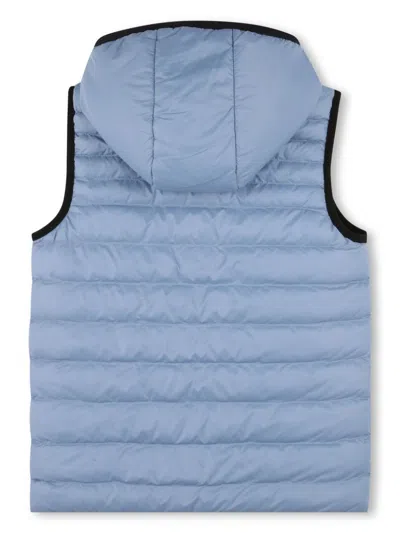 Bosswear Reversible Puffer Gilet In Grey