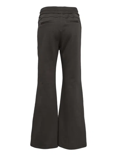 Shop B+ab High-rise Flared Pants In Grey