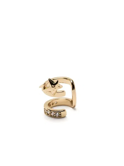 Bapy By *a Bathing Ape® Sta Press Earcuff In Gdx