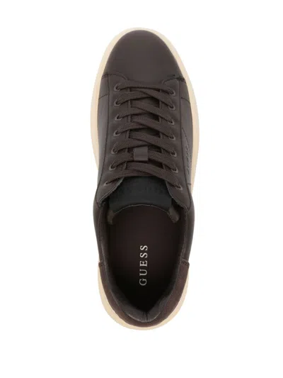 Guess Usa Elba Sneakers In Brown