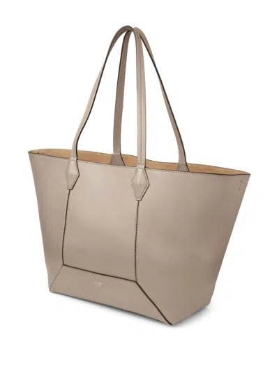 Jimmy Choo Medium Diamond Tote Bag In Neutrals