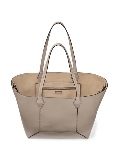 Jimmy Choo Medium Diamond Tote Bag In Neutrals