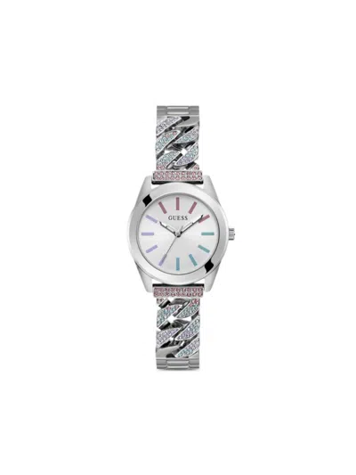 Guess Usa Serena Quartz 32mm In Silver