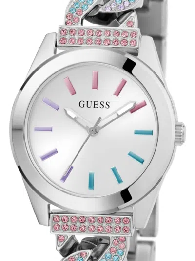 Guess Usa Serena Quartz 32mm In Silver