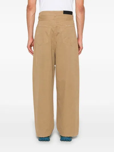 Darkpark Ray Wide-leg Trousers In Neutrals