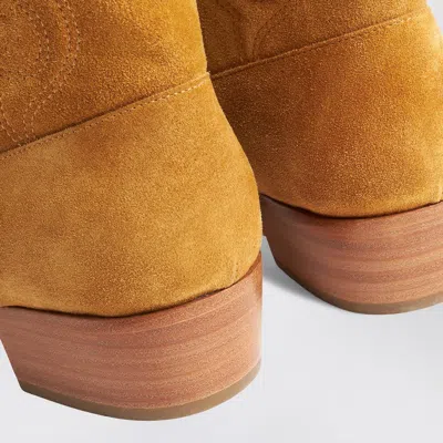 1989 Studio Brown Cowboy Boots In Brown