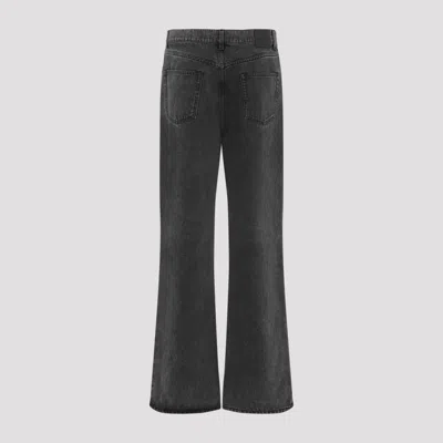Alexander Mcqueen Low-rise Baggy Jeans In Black