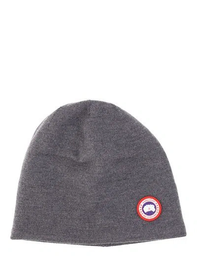 Shop Canada Goose Hats E Hairbands In Grey