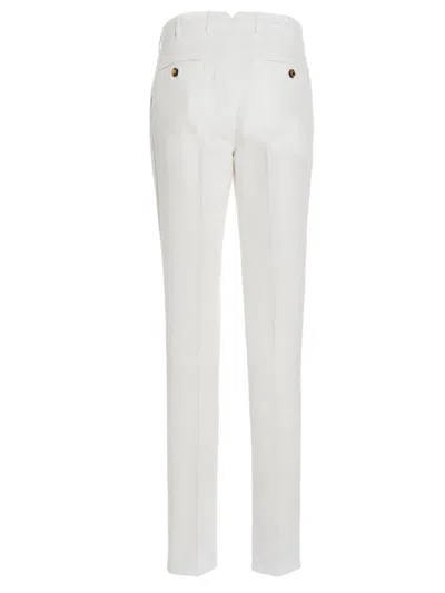 Shop Brunello Cucinelli Chino Pants In White