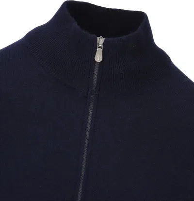 Shop Brunello Cucinelli Knitwear In Navy+dark Grey