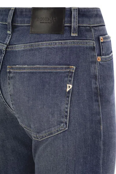 Dondup Cindy - Regular Stretch Denim Jeans In Navy