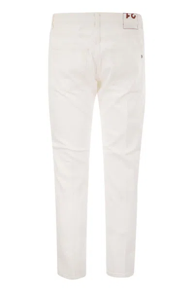 Dondup Men's Dian - Carrot-fit Jeans In White
