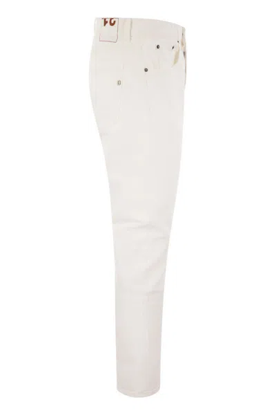 Dondup Men's Dian - Carrot-fit Jeans In White