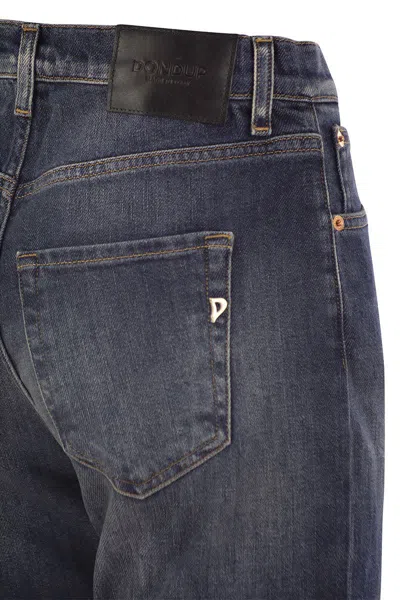 Dondup Women's Icon - Five Pocket Denim Trousers In Navy