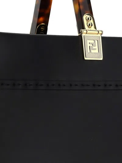 Shop Fendi Shoulder Bags In Black