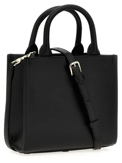 Shop Dolce & Gabbana Logo Shopping Bag In Black