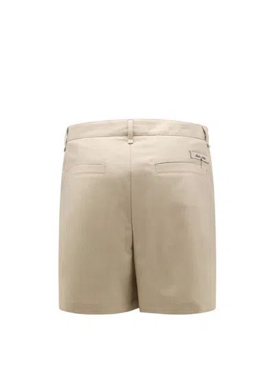 Shop Fendi Shorts In Beige