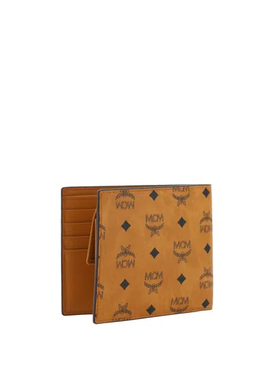 Shop Mcm Wallets In Brown