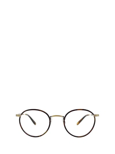 Shop Garrett Leight Eyeglasses In Bourbon-tortoise