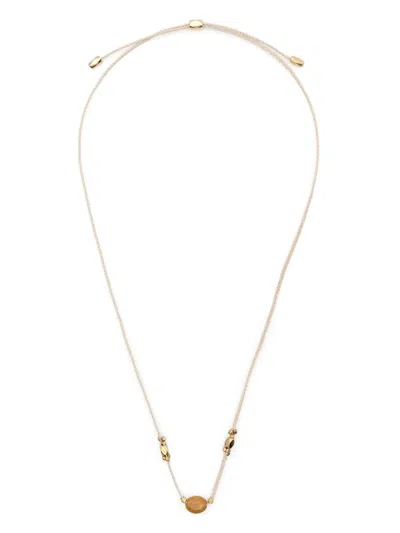 Shop Isabel Marant Collier Accessories In Ecye Ecru/yellow