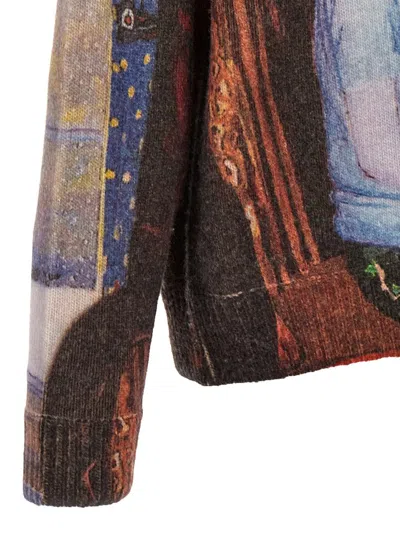 Shop Jw Anderson J.w. Anderson 'computer' Print Sweater In Multicolor