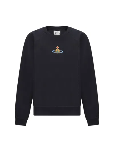 Shop Vivienne Westwood Sweatshirts In Blue