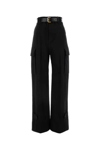 Shop Saint Laurent Pants In Black