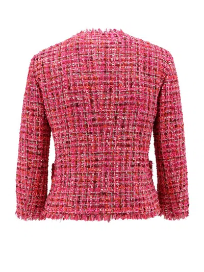 Shop Tagliatore Blazer In Pink