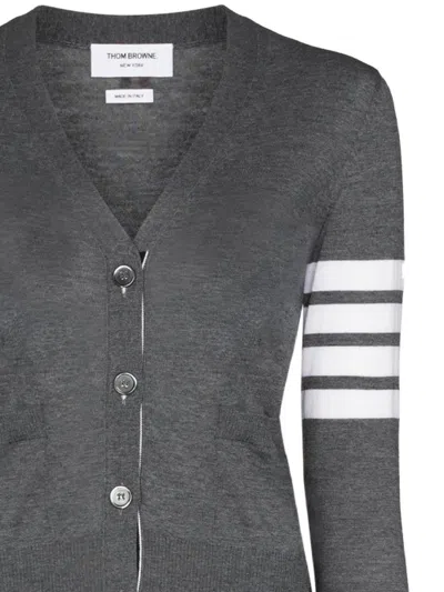 Shop Thom Browne Sweaters In Grey