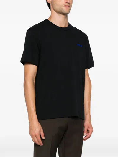 Apc T-shirt A. P.c. Men Color Black In Black