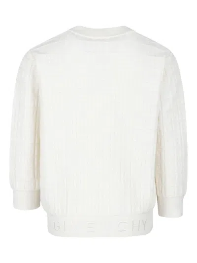 Givenchy 4g-embossed Jumper In White