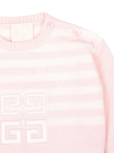 Givenchy 4g-patch Jumper In Pink