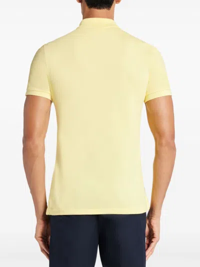 Lacoste Mens Classic Fit Polo Shirt In Yellow