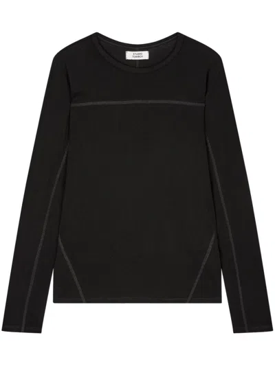 Studio Tomboy Logo T-shirt In Black