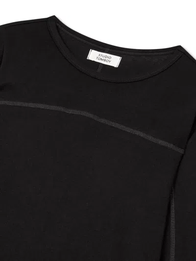 Studio Tomboy Logo T-shirt In Black