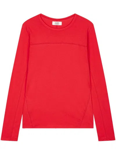 Studio Tomboy Logo T-shirt In Red