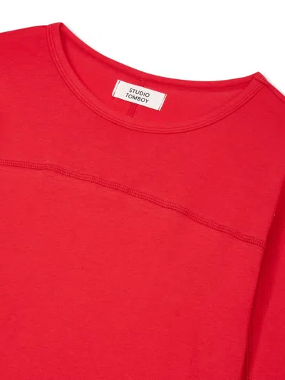 Studio Tomboy Logo T-shirt In Red