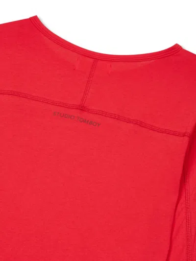 Studio Tomboy Logo T-shirt In Red