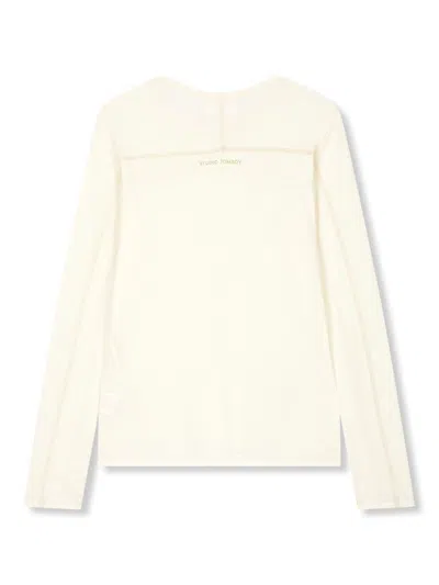 Studio Tomboy Logo T-shirt In Neutrals