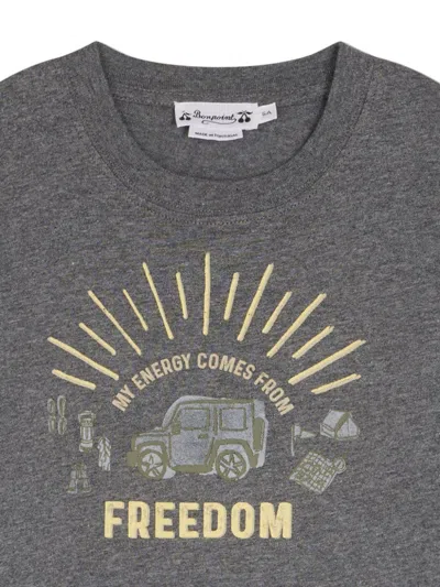 Bonpoint Tadda T-shirt In Grey