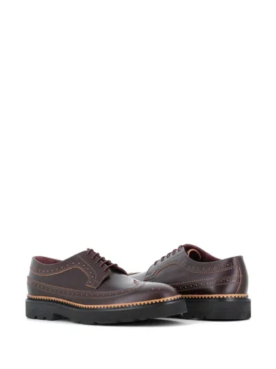 Paul Smith Mens Shoe Count Bordo In Red