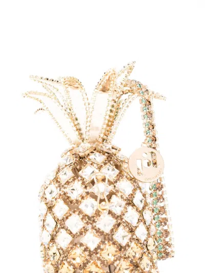 Rosantica Pinacolada Tote Bag In Gold