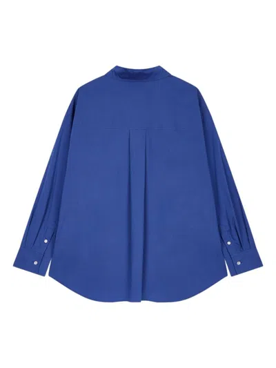 Studio Tomboy Oversize Shirt In Blue